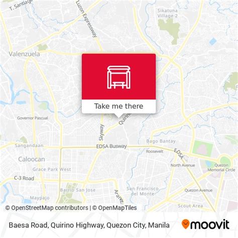 baesa quezon city map|Quezon City to Baesa Road, Quirino Highway, Quezon City.